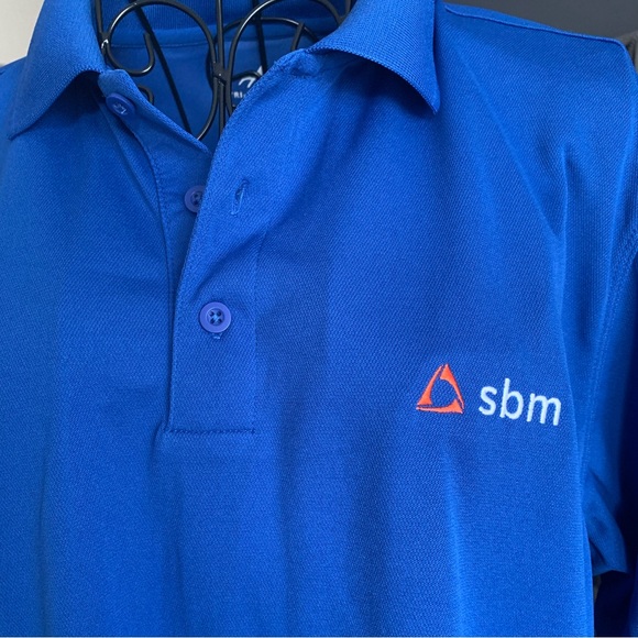 Blue button down tee shirt - Picture 4 of 7